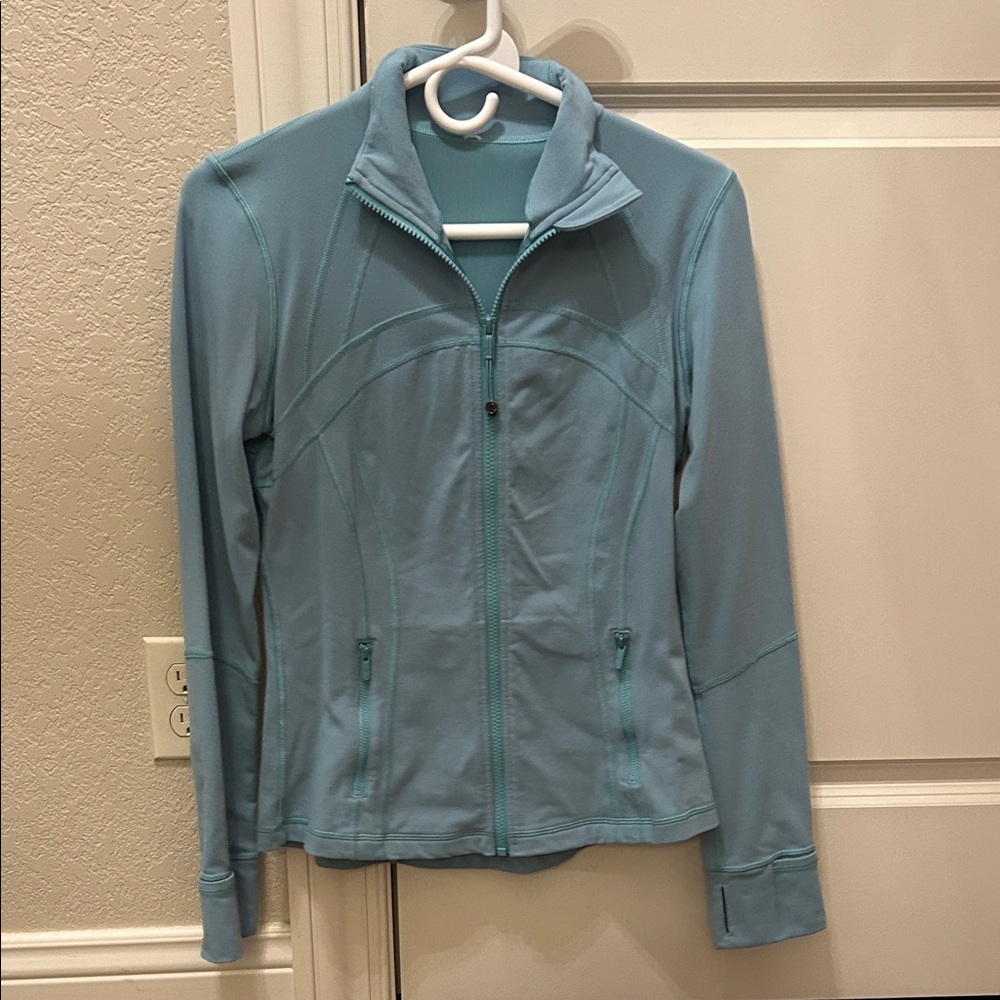 Lululemon Define Jacket in Washed Blue